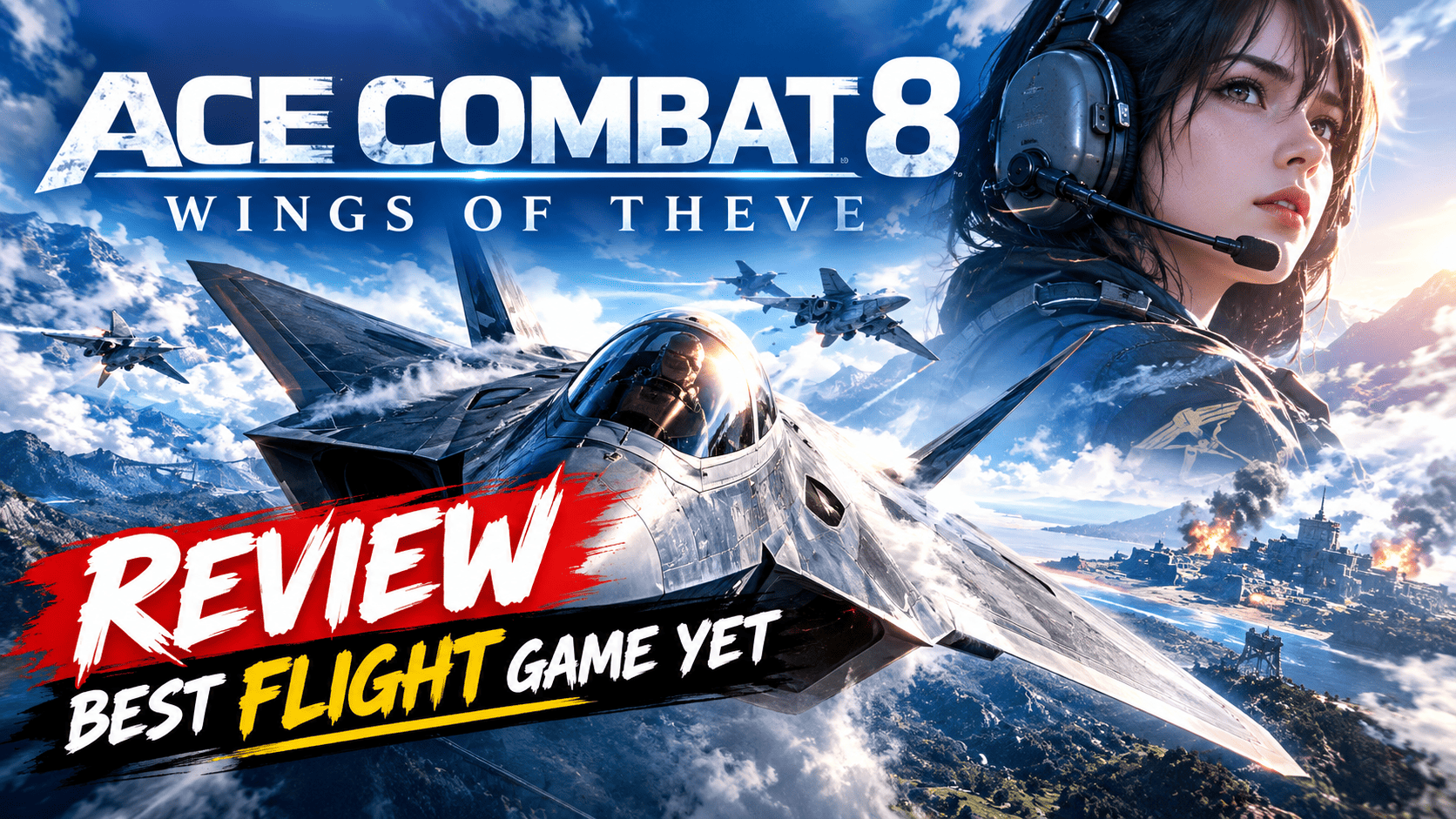 Ace Combat 8 Wings of Theve Review: Best Flight Game Yet