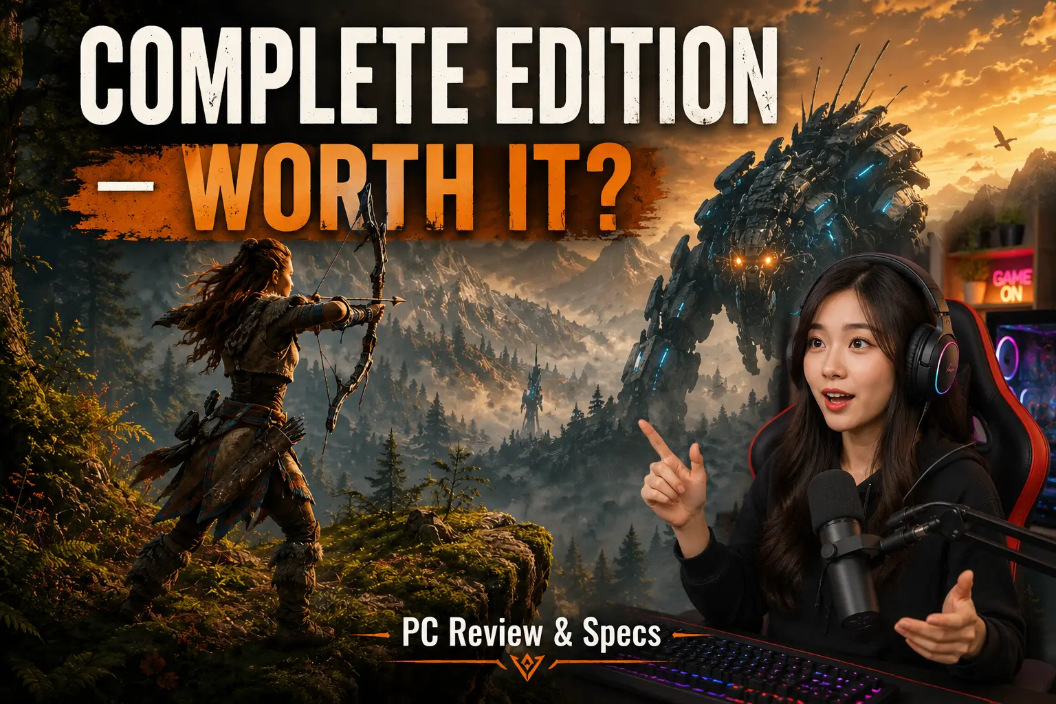 Horizon Zero Dawn Complete Edition: Worth It on PC?
