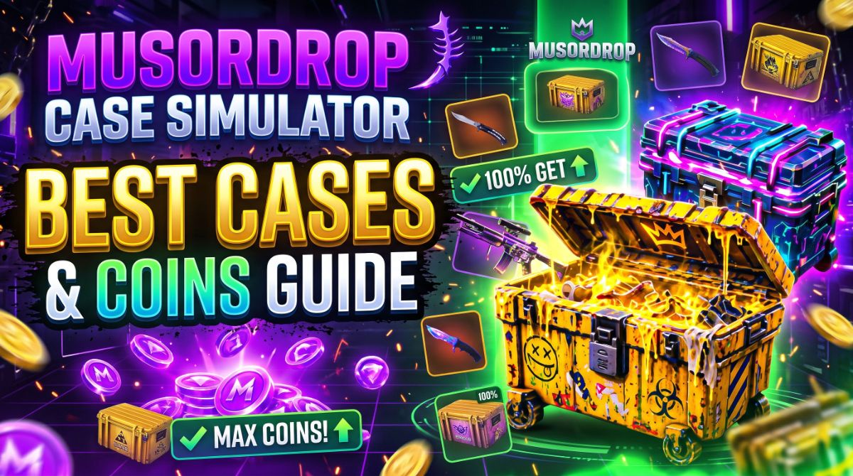 MusorDrop Case Simulator: Best Cases and Coins Guide