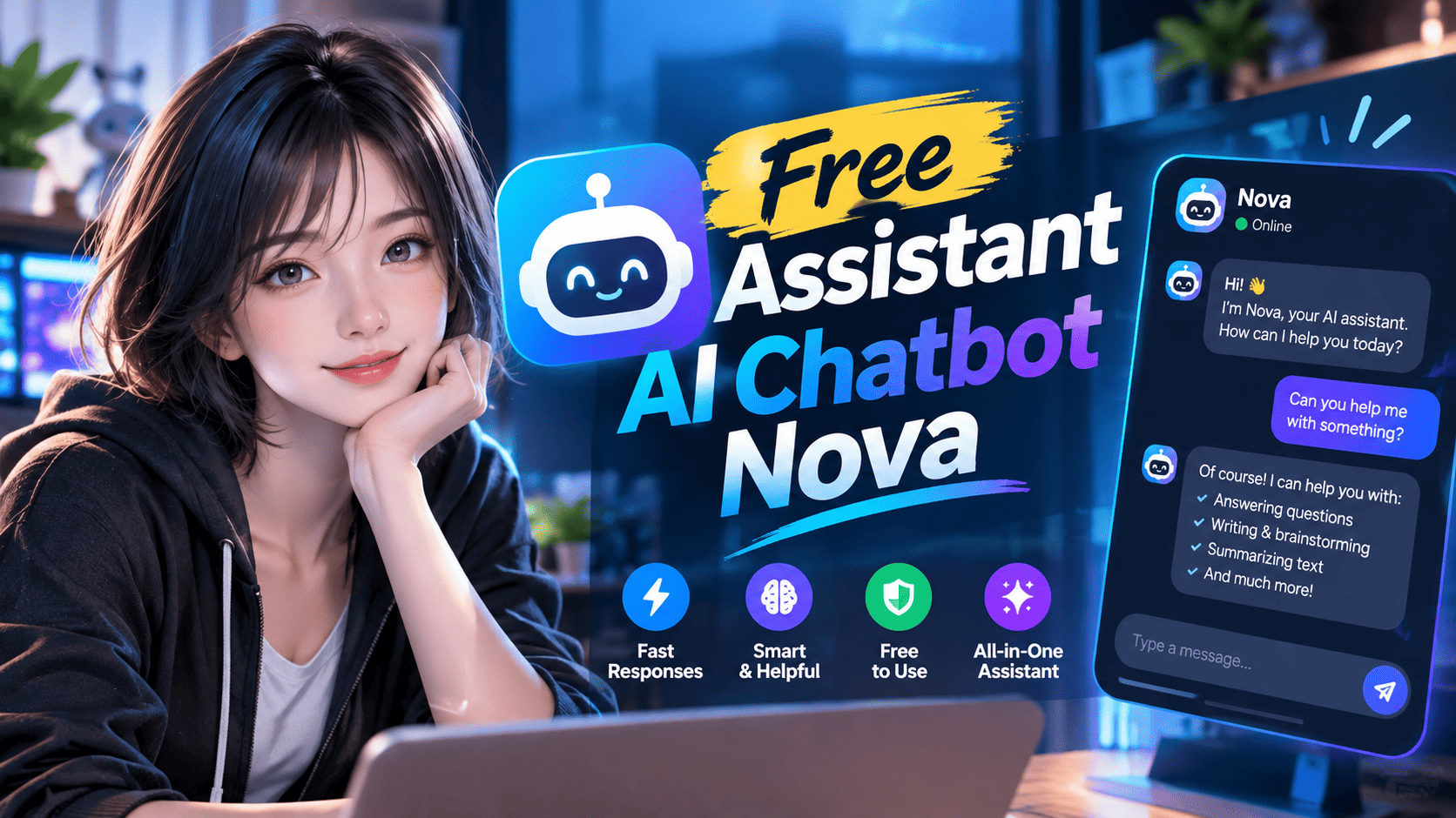 AI Chatbot Nova Review: Free Assistant, Features and Limits